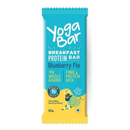 Yoga Bar Blueberry Pie Breakfast Protein Bar, 50G Packet