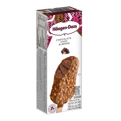 Haagen Dazs Stick Chocolate Choc Almond Bar 80Ml Pouch