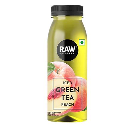 Raw Pressery Iced Green Tea Peach 250Ml