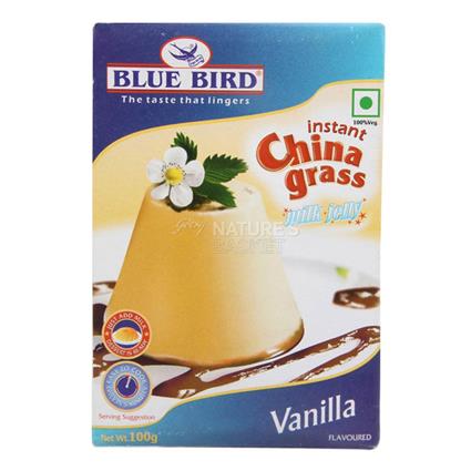 Instant China Grass Milk Jelly - Vanilla - Blue Bird