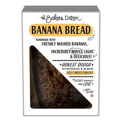 The Baker's Dozen Banana Bread - 100% Wholewheat, 200 G