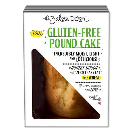 The Bakers Dozen Gluten Free Pound Cake 150G Box